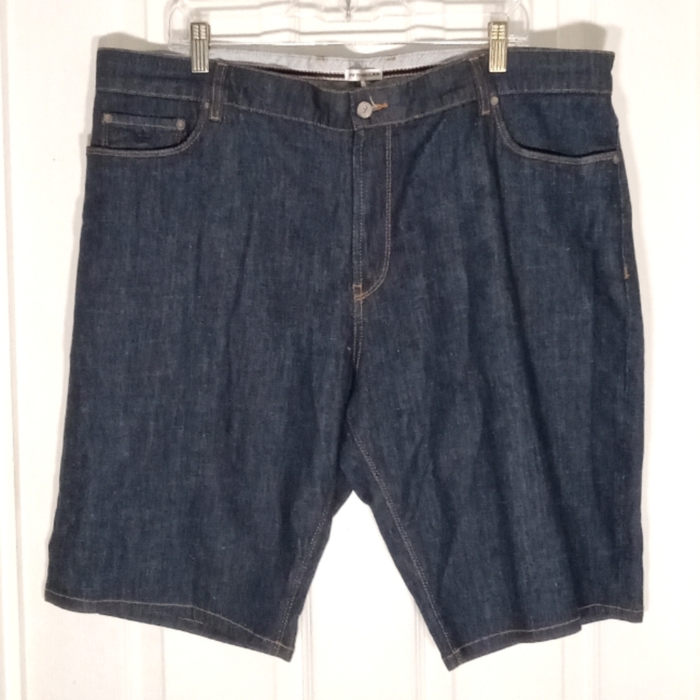 Peter Millar Dark Wash Bermuda Jean Shorts 42